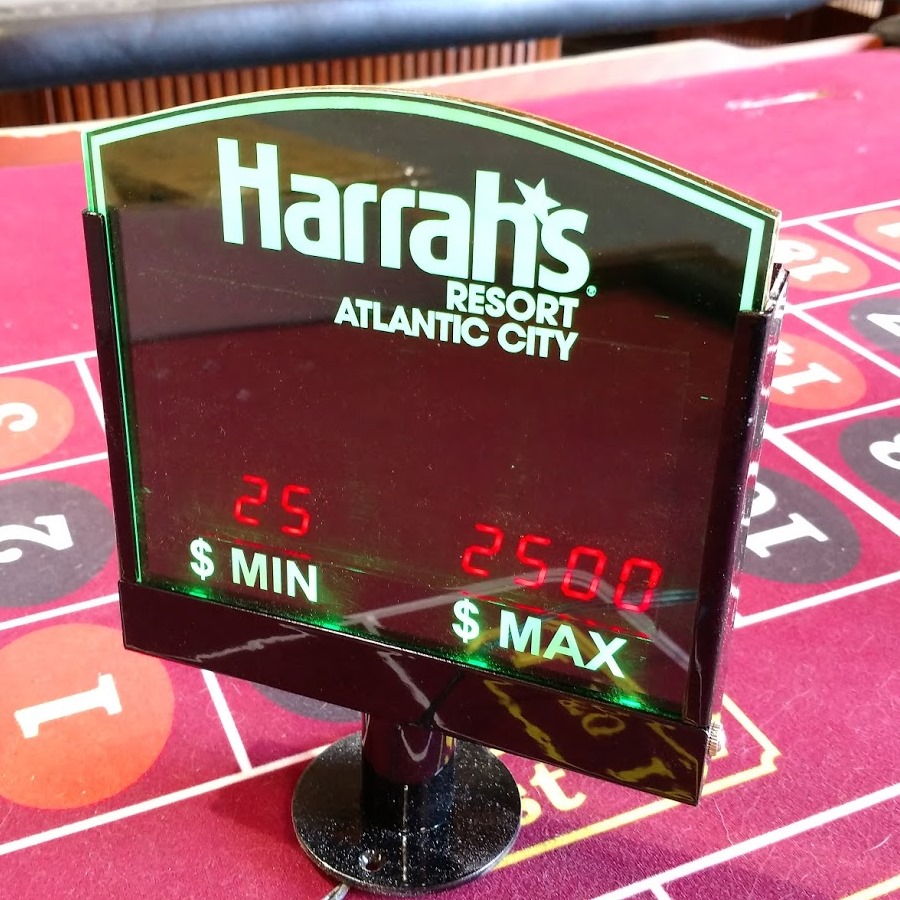 You are currently viewing Casino LED Minimum Maximum Table Limit Signs