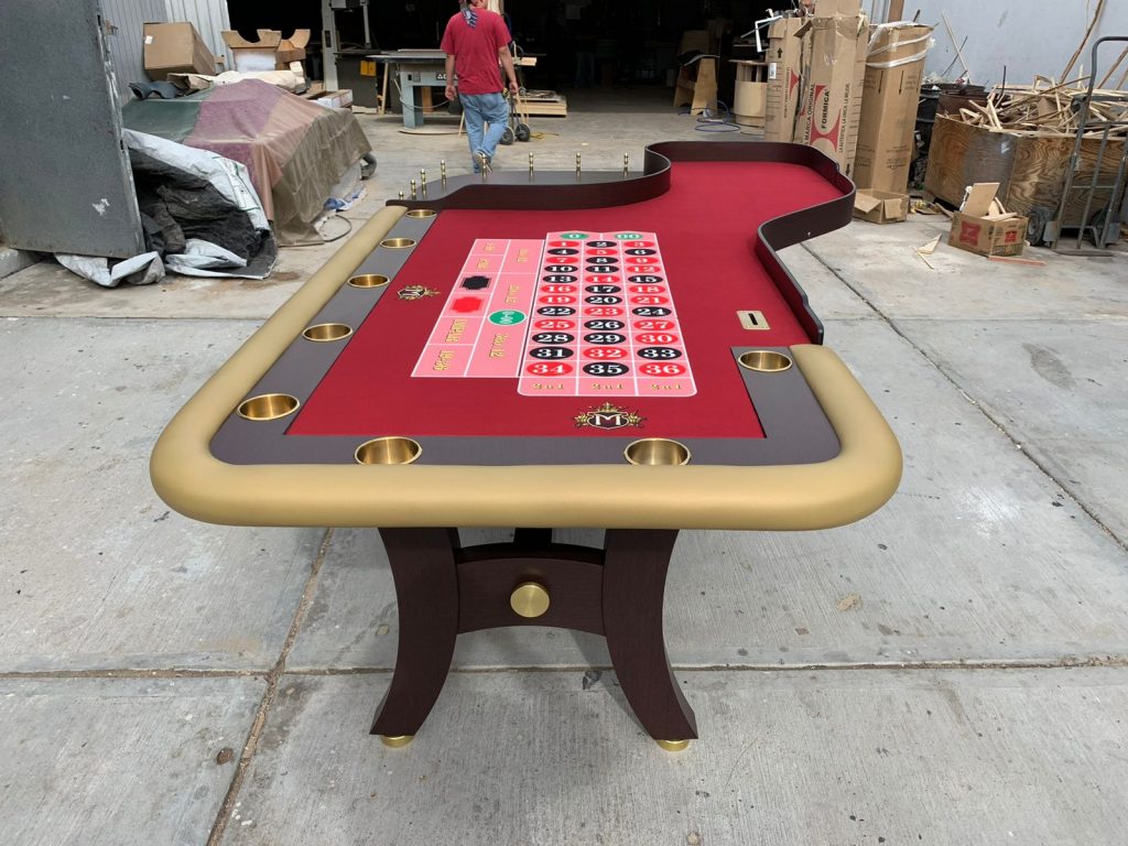 Custom Built Roulette Tables - Casino Supplies and Services