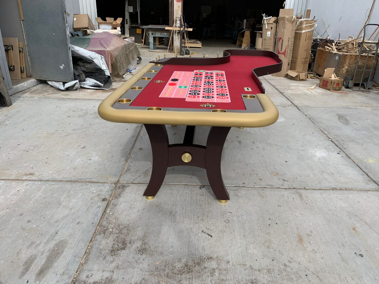Custom Built Roulette Tables Casino Supplies and Services